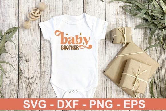 Baby Brother SVG Graphics for T-Shirt Designs