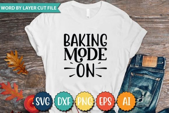 Baking Mode On: T-Shirt Graphics with Warm Editorial Appeal