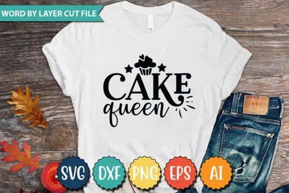 Cake Queen: Graphics & T-Shirt Designs Review