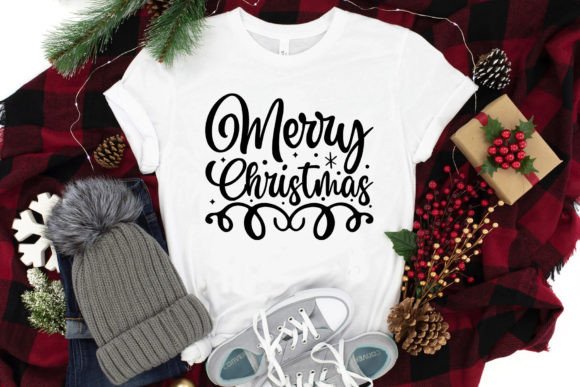 Merry Christmas SVG Craft for Graphics & T-Shirt Designs