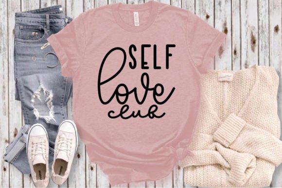 Self Love Club SVG Craft: Graphics & T-Shirt Design Asset Review